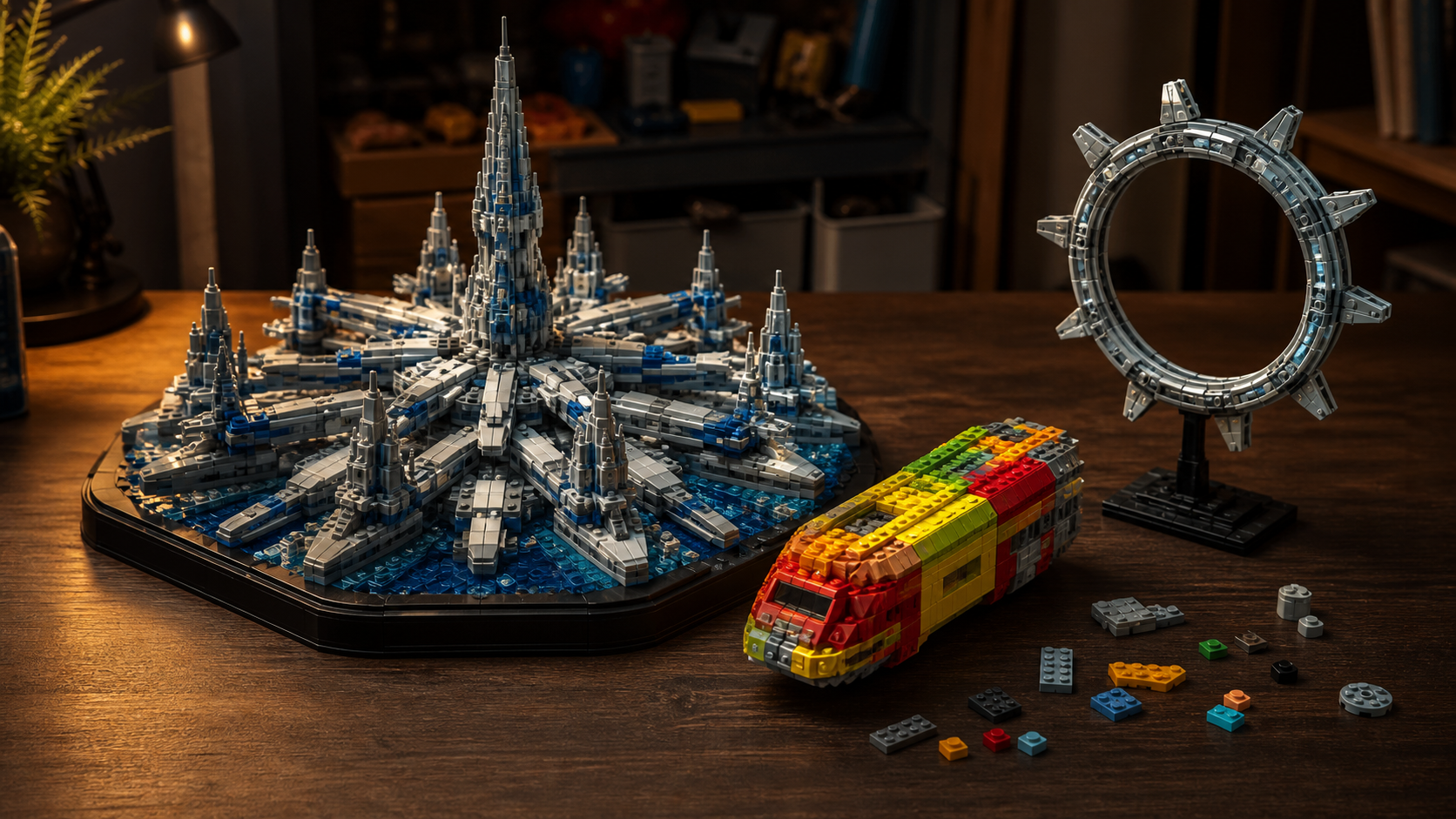 BlueBrixx Puts Atlantis on Shelves — and Teases a Puddle Jumper That Flies Through the Gate