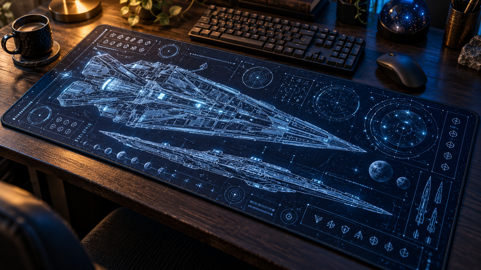 Master Replicas Puts Destiny on Your Desk with a Stargate Universe XL Desk Mat